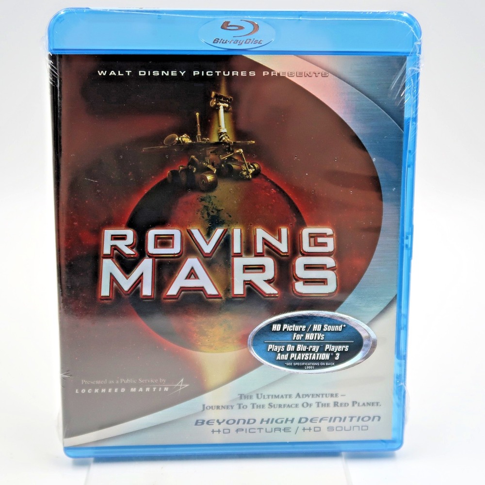 Disney Roving Mars Blu-ray Disc 2007 Movie G Rating 0786936725490